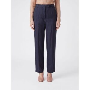 High-Waisted Straight-Leg Trousers Dries Van Noten In Cupro
